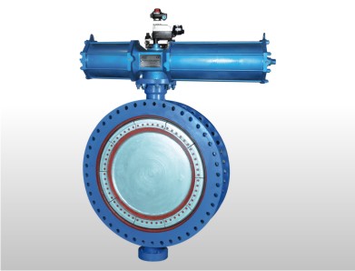 Double Flange MS fabricated Butterfly Valve manufacturer in India