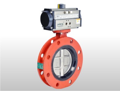 Aira Euro Automation is Manufacturer of Wafer Type Double Flange Butterfly Valve