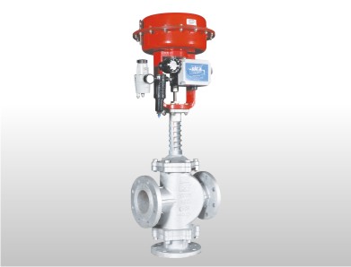 Pneumatic Diaphragm Thermic Fluid Modulating Control Valve High Temperature Manufacturer in Ahmedabad