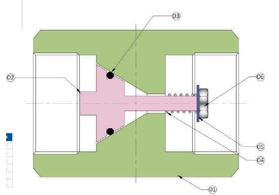 non return valve drawing