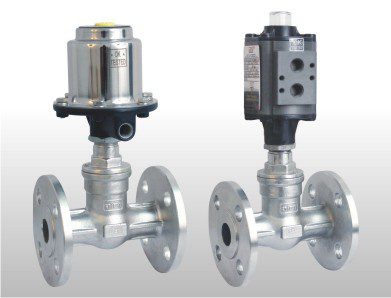 Trusted Manufacturer of double acting globe control valve in india