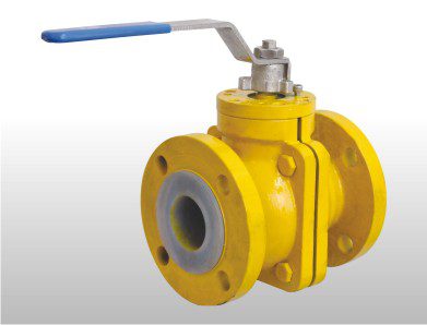 FEP / PFA Lined Ball Valve