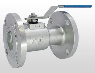 single piece ball valve